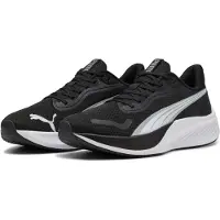 Puma Løbesko 'Pounce Lite' sort / sølv / hvid