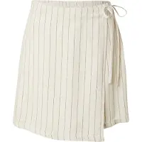 Pieces Pcpia Mini Linen Blend Slå-om-nederdel