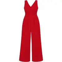 TATUUM Jumpsuit 'Fang' rød