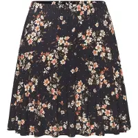 LASCANA Nederdel beige / orange / sort