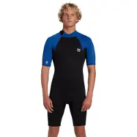 Billabong Foil 2/2 Mm Kortærmet Shorty Med Lynlås I Ryggen