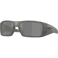 Oakley - Solbriller - Heliostat Matte Grey Ink Fingerprint Prizm Black til Unisex - Sort