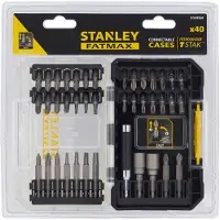 Stanley 40 vnt. antgalių ir galvučių rinkinys 1/4'', FATMAX, [STA88560-XJ]