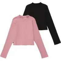 About You Bluser & t-shirts 'Greta' lyserød / sort