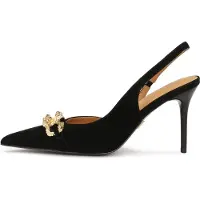 Kazar Slingpumps guld / sort