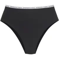 Copenhagen Studios Bikinitrusse sølvgrå / sort