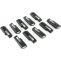 Zebra PowerPrecision+ - Batteri til håndmodel - Litiumion - 7000 mAh (pakke med 10) - for Zebra TC8000 Premium, TC8000 Standard, TC8300