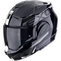 Scorpion Exo-Tech Evo Travelle Klaphjelm Sort/Hvid XL