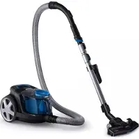 Philips PowerPro Compact FC9331 - Støvsuger - beholder - uden pose - dyb sort