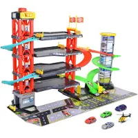 Dickie Toys Bilbane m. Lys/Lyd - Parking Garage - - OneSize - Bilbane