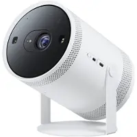 Samsung The Freestyle SP-LFF3CLAX - 2nd Generation - DLP-projektor - LED - bærbar - 230 ANSI lumens - Full HD (1920 x 1080) - 16:9 - 1080p - 802.11a/b/g/n/ac trådløs/AirPlay 2 - hvid