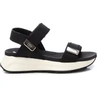 Xti Xtitil kvinder. 14387401-NEGRO Sandaler 143874 sort (39), 3-5 cm, Velcro, Casual