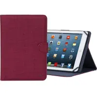 Rivacase Riva Case Biscayne 3317 Universal - Flipomslag til tablet - polyester - rød - 10.1