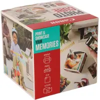 Canon Photo Cube Creative Pack - 2-pack - black colour (cyan magenta yellow) - original - glossy - ink cartridge / paper kit
