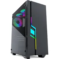Gembird Fornax 2000 Rgb Crystal Pc-tårnhus