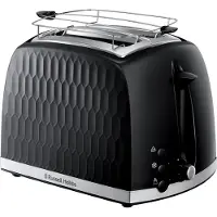 Russell Hobbs Honeycomb Negro 26061-56 Brødrister 2 Riller