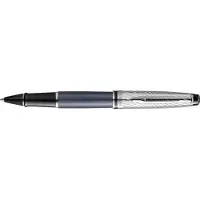 Waterman Expert Deluxe, Grå, Metallic, Sort, Lak, Fin, Ambidextrous, Frankrig