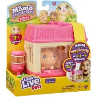 Little Live Pets - Mama Surprise Minis Feed og plej en lil bunny inde i deres hutch, s? hun kan v?re en mor, hun har 2 3 eller 4 babyer med overr