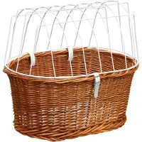 Aumuller cykelkurv med beskyttelsesgitter - Ca. L 53 x B 35 x H 43