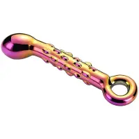 Dream Toys Glamour Glass Ribbed G-spot Dildo