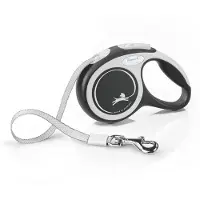 Flexi New Comfort XS bånd 3 m, 12 kg, sort