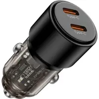 Tech-Protect Car Charger CC03 2-Ports PD100W - Black