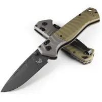 Benchmade Psk 593Bk Gray & Od Green G10