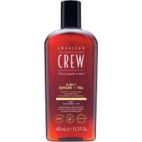 American Crew 3-in-1 Shampoo, Conditioner & Body-Wash Ginger Tea
