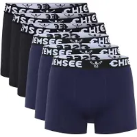 Chiemsee Boksershorts blå / sort
