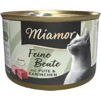 Miamor Økonomipakke: 24 x 185 g Fine Beute - Kalkun & Kanin