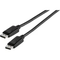 Vivanco Datakabel Displayport Han - Han 1,8 m sort 4008928454925 Modsvarer: N/A
