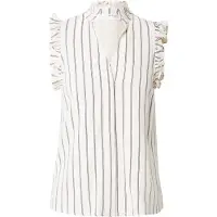 Selected Bluse 'SLFViva' creme / marin