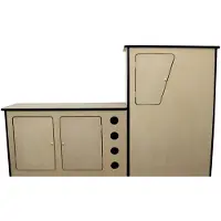 Monster MDF campingvogn køkkenmøbel
