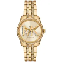 Michael Kors Analogt ur 'RITZ' guld / grafit / transparent