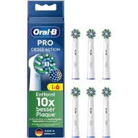 Oral-B Pro Cross Action Udskiftning Af Elektrisk Tandbørste 6 Enheder