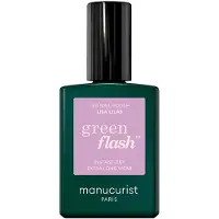 Manucurist Paris - Green - Neglelak Ledlys - Green Flash - Lisa Lilas 15ml - For Women