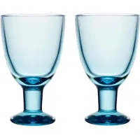 Arabia Verna glas 22 cl 2-pak Aqua