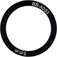 Elvedes Alloy Kranksæt Spacer 4 Enheder