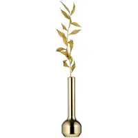 Lind DNA Silhouette 120 vase Gold plated