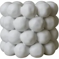 DBKD Bright fyrfadsstage Ø17 cm White