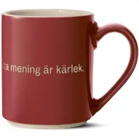 Design House Stockholm Astrid Lindgren kop, ja, jag tror att livets… Svensk tekst