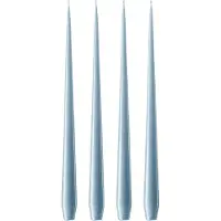 Fyrklövern ester & erik lys 32 cm 4-pak, Dusty Blue 83-0 lakeret