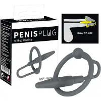Penis Plug with Glans Ring