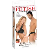 Pipedream FETISH FANTASY SERIES - FLESH ADJUSTABLE HOLLOW HARNESS 15 CM