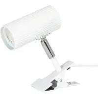 Globen Lighting Hubble klemmelampe Hvid