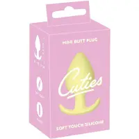 Cuties Mini Butt plug Yellow