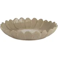 Sagaform Dagny dybt fad Ø27 cm Beige