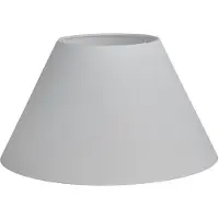 Watt & Veke Basic wide lampeskærm Ø35 cm White