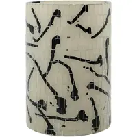 House Doctor Vana fyrfadsstage Ø13 cm Sort