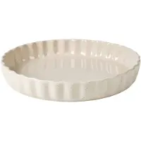 Broste Copenhagen Vig tærteform Ø25 cm Beige